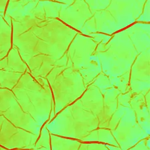 Пленка восстановленного оксида графена (GO). Полуконтактный метод.