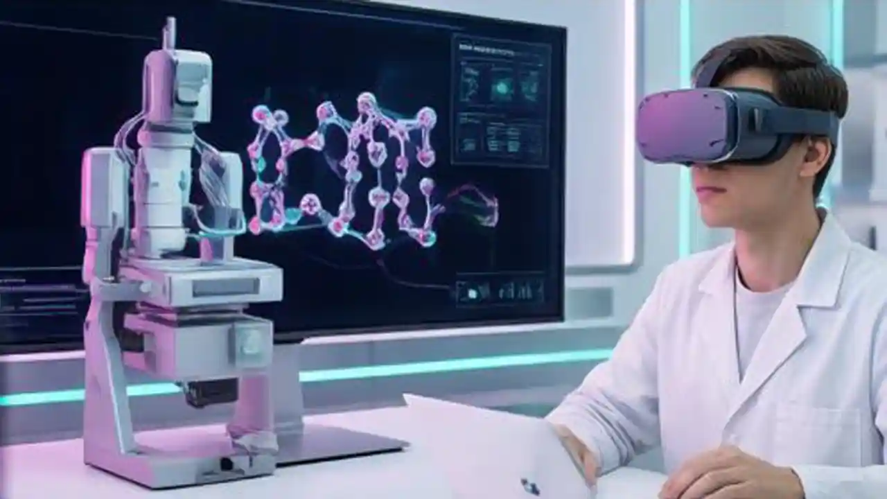 Работать на атомно-силовом микроскопе научат в виртуальной реальности